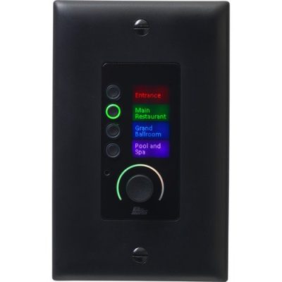 BSS Audio EC-4BV Ethernet Controller with 4 Buttons and Volume - Black