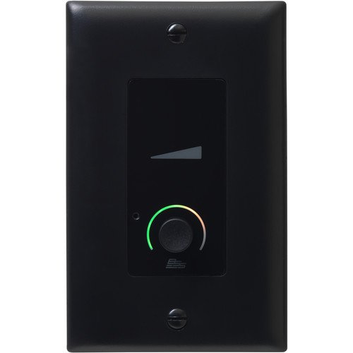 BSS Audio EC-V Ethernet Wall Controller with Volume Control - Black