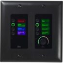 BSS Audio EC-8BV Ethernet Wall Controller with LCD, 8 Buttons - Black