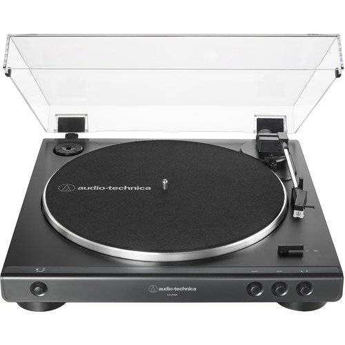 Audio Technica Stereo Turntable AT-LP60X Fully Automatic Black - Image 2