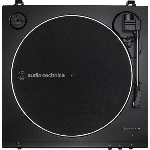 Audio Technica Stereo Turntable AT-LP60X Fully Automatic Black - Image 3