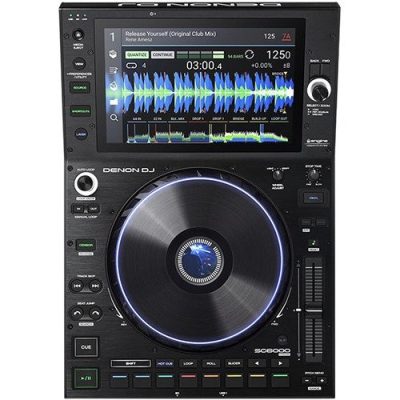 Denon DJ SC6000 Media Player with 10.1-Inch Touchscreen and Dual-Layer Playback