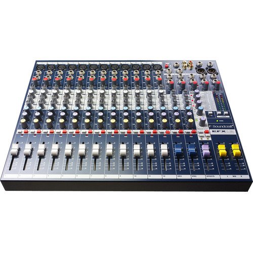 Soundcraft EFX12 12-Channel Audio Mixer with Lexicon Effects, UK Version - Image 2
