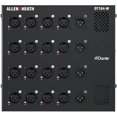Allen & Heath DT164-W 16x4 Dante/AES67 Audio Expander Wallmount - Image 3