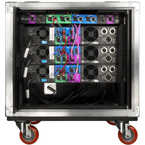 Crown Audio VRack HD4FX Amplification Rack with 3x 3500W Amplifiers - Image 2