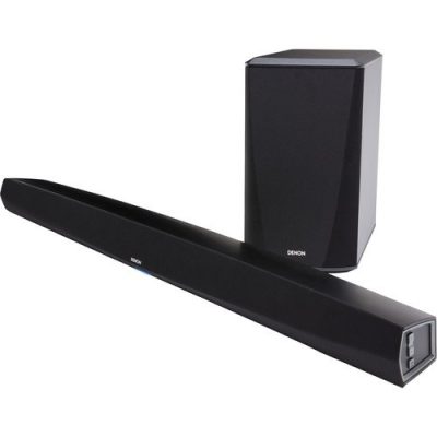Denon 2.1 Channel Soundbar DHT-S516H with Wireless Subwoofer and HDMI ARC