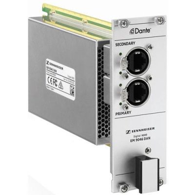 Sennheiser Dante Interface EM 9046 DAN for EM 9046 SU, 16 Channels, 24-Bit