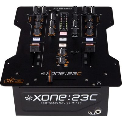 Allen & Heath XONE:23C DJ Mixer with 96kHz 24-Bit Soundcard and 2 Inputs