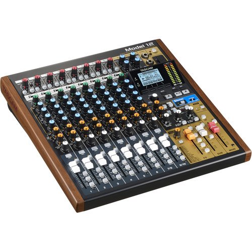 Tascam Model 12 Mixer Recorder USB Interface 10-Channel Bluetooth - Image 2