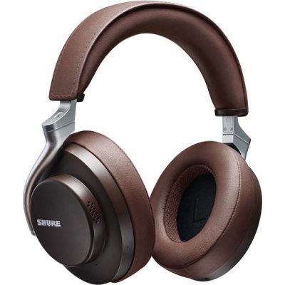 Shure AONIC 50 Wireless Headphones with Active Noise Cancellation - Brown SBH2350-BR-EFS