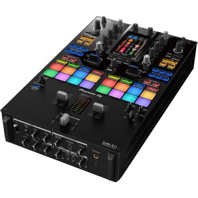 Pioneer DJ DJM-S11 2-Channel Battle Mixer with Touchscreen for Serato & rekordbox (Black)