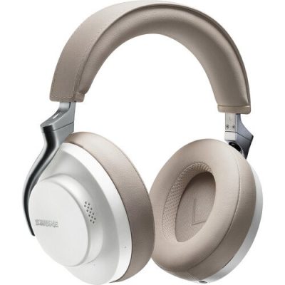Shure AONIC 50 Wireless Headphones with Noise Cancellation - White (SBH2350-WH-EFS)