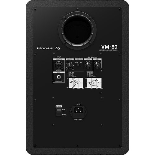 Pioneer DJ VM-80 2-Way Active Studio Monitor 120W (Single) - Black - Image 2