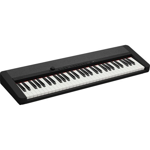 Casio Portable Keyboard CT-S1 61-Key Touch-Sensitive with AiX Sound - Black
