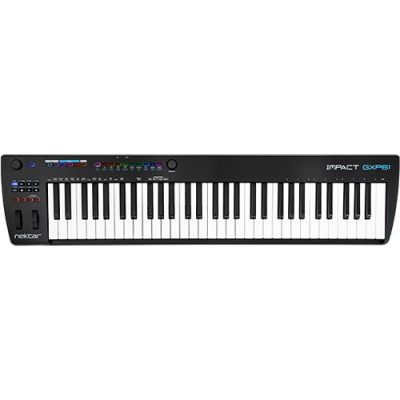 Nektar IMPACT GXP61 61-Key USB MIDI Controller Keyboard with Velocity Aftertouch