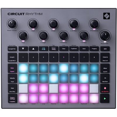 Novation Circuit Rhythm Sampler Sequencer with 8 Tracks and 32-Step Patterns