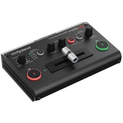 Roland V-02HD MK II Video Mixer with HDMI USB-C Streaming