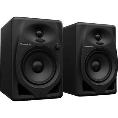 Pioneer DJ DM-50D Active 5" Studio Monitors 25W Black Pair for DJs