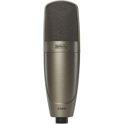 Shure Condenser Microphone KSM42/SG Dual-Diaphragm Cardioid Studio Vocal