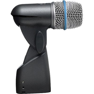 Shure Dynamic Instrument Microphone BETA 56A Supercardioid for Drums and Amps