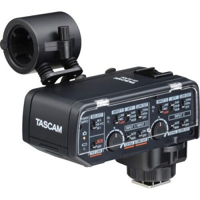 Tascam CA-XLR2d-F XLR Microphone Adapter for FUJIFILM Cameras with Digital Audio