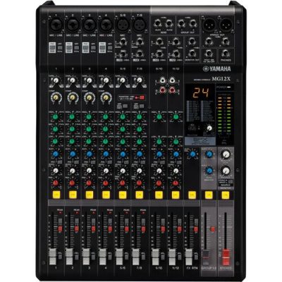 Yamaha Audio Mixer MG12X CV 12-Input with Built-In Effects