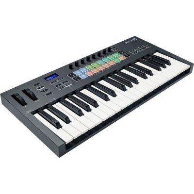 Novation FLkey 37 MIDI Keyboard Controller with FL Studio Integration and 16 Pads