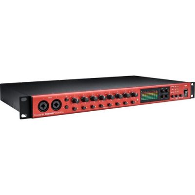 Focusrite Clarett+ OctoPre 8-Channel Mic Preamp with 24-bit/192kHz AD/DA Converter