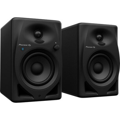 Pioneer DJ DM-40D-BT 4" Two-Way Active Bluetooth Monitors (Pair, Black)