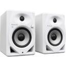 Pioneer DJ DM-50D-BT 5" Active Studio Monitors with Bluetooth - White