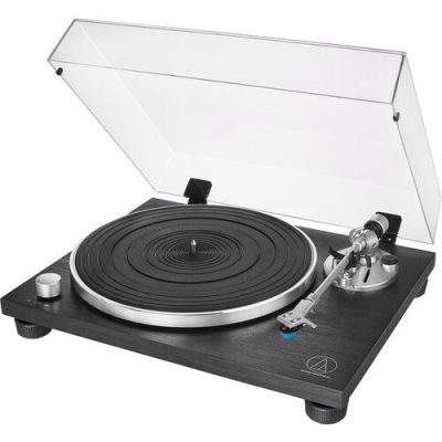 Audio-Technica AT-LPW30BK Manual Two-Speed Turntable Black 33/45 RPM