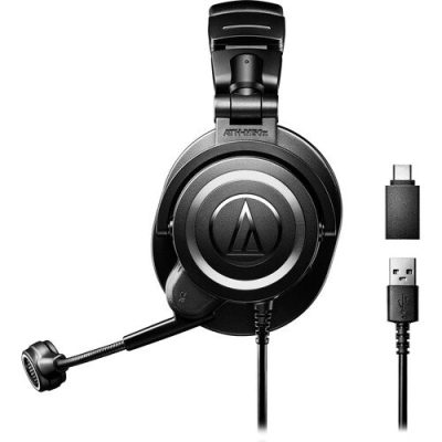 Audio-Technica Streaming Headset ATH-M50xSTS-USB with 24-bit/96 kHz USB-A Connector