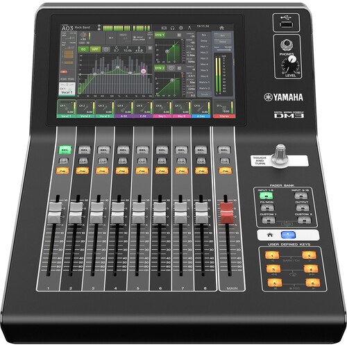 Yamaha Digital Audio Mixer DM3S 22-Channel 96kHz Touchscreen