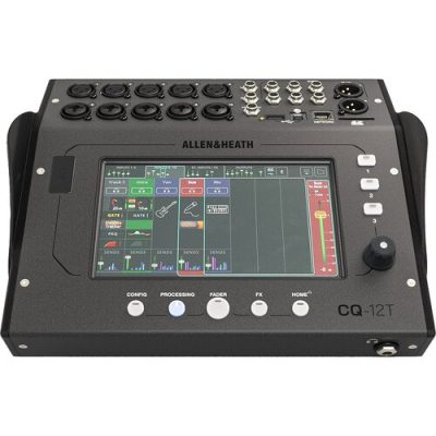 Allen & Heath Digital Mixer CQ-12T 12 Input 8 Output Ultra-Compact