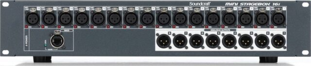 Soundcraft Mini Stage Box 16i - 16 Input Digital Stagebox with Remote Control
