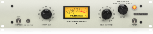Klark Teknik 2A-KT Classic Leveling Amplifier with Tube/Optical Tech