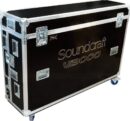 Soundcraft Vi3000 Deluxe Flight Case with Monitor Stand and Keyboard Tray