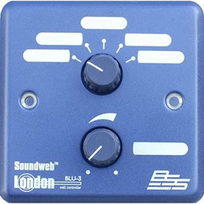 BSS Wall-Mount Controller BLU-3 with Rotary Fader and Switch