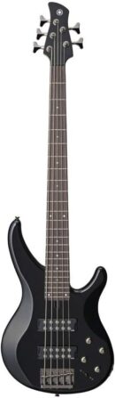 Yamaha 5-String Electric Bass Guitar TRBX305 with Mahogany Body, Black