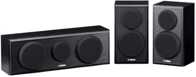 Yamaha Center and Surround Speakers NS-P150 Black 2-Way 3-Speaker System
