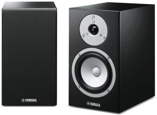 Yamaha NS-BP301 Stereo Speakers Piano Black High-Resolution 60W