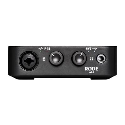 Rode AI-1 USB-C Audio Interface with Phantom Power for Home Recording