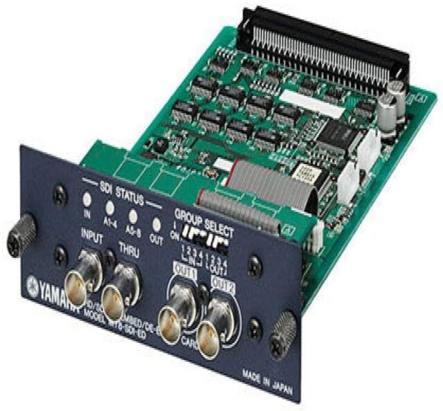 Yamaha MY8-SDI-ED Embed/De-Embed Card with HD/SD-SDI Input/Output