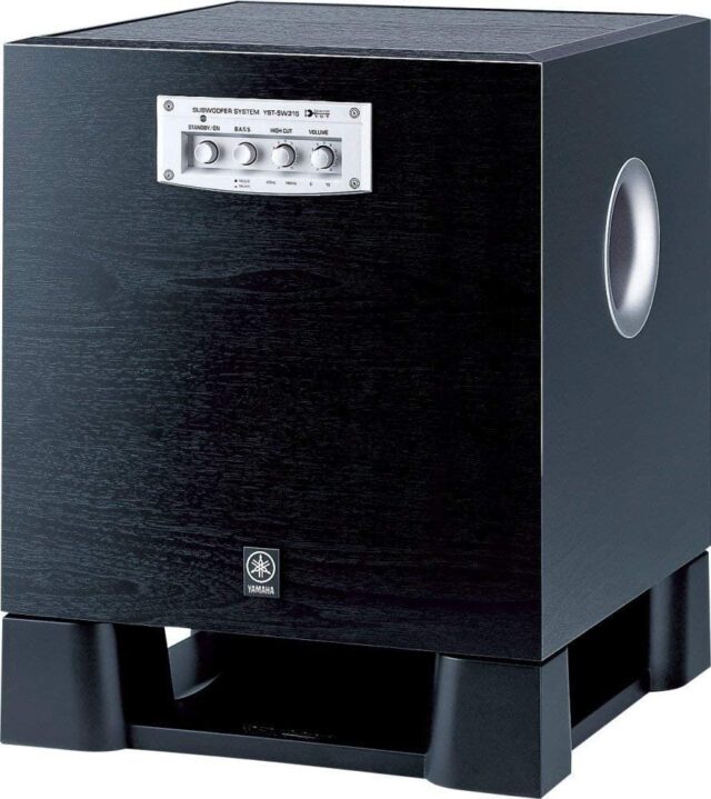 Yamaha Subwoofer YST-SW315 270W 25cm Driver Deep Bass - Black
