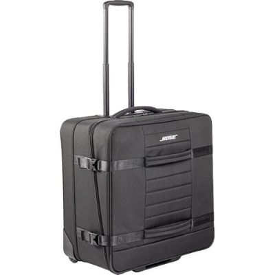 Bose Professional Sub1 Roller Bag, Black, Padded EVA Shell, Built-in Wheels (Model 856985-0110)