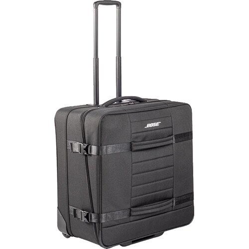 Bose Professional Sub1 Roller Bag, Black, Padded EVA Shell, Built-in Wheels (Model 856985-0110)