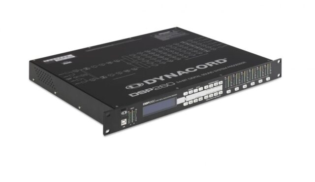 Dynacord DSP 260 Digital Sound Processor 2-In 6-Out 111 dB Range