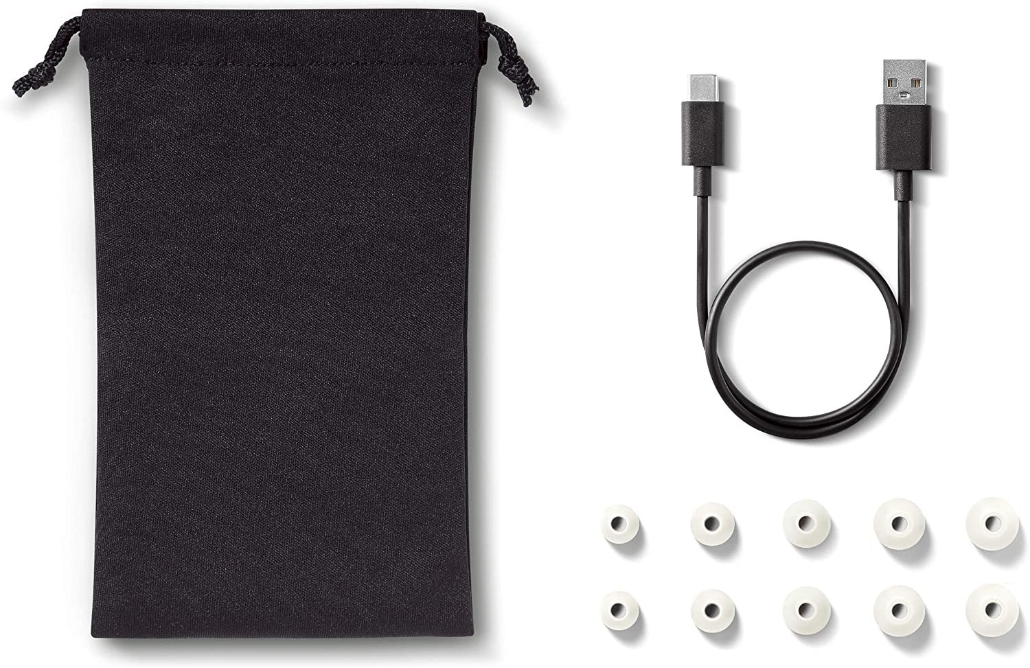 Yamaha In-Ear Headphones EP-E50A with Active Noise-Cancelling - White - Image 4