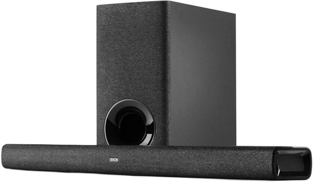 Denon DHT-S416 2.1 Channel Soundbar with Wireless Subwoofer and 150W Power
