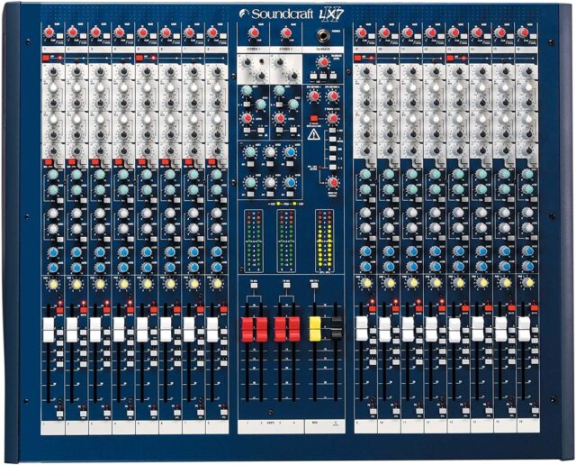 Soundcraft LX7ii 16-Channel Analog Recording Mixer with 6 Aux Sends